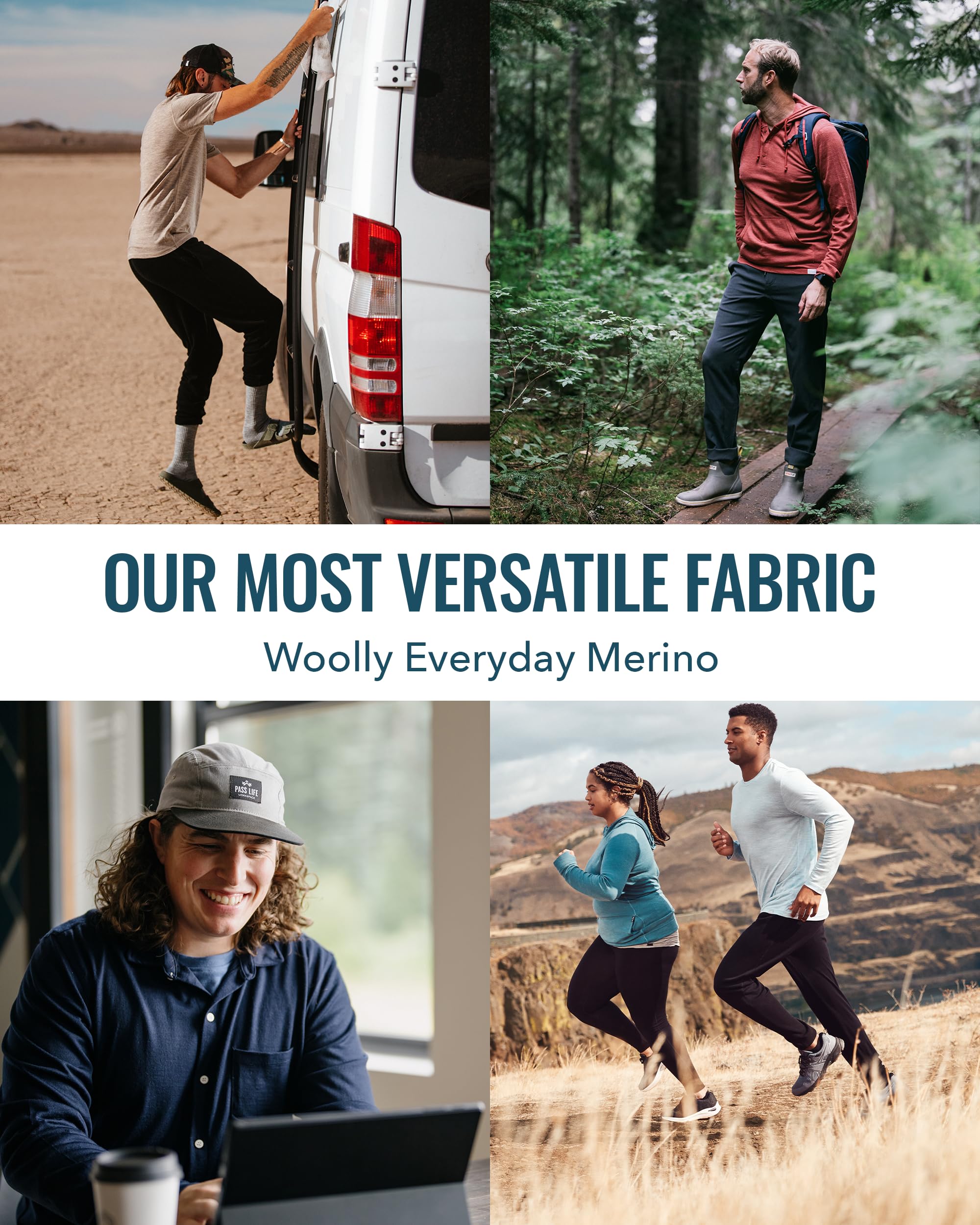 Premium Odor-Resistant 100% Merino Wool Classic T-Shirt for Men & Women - Soft Breathable Base Layer for Hiking, Travel & Everyday Wear