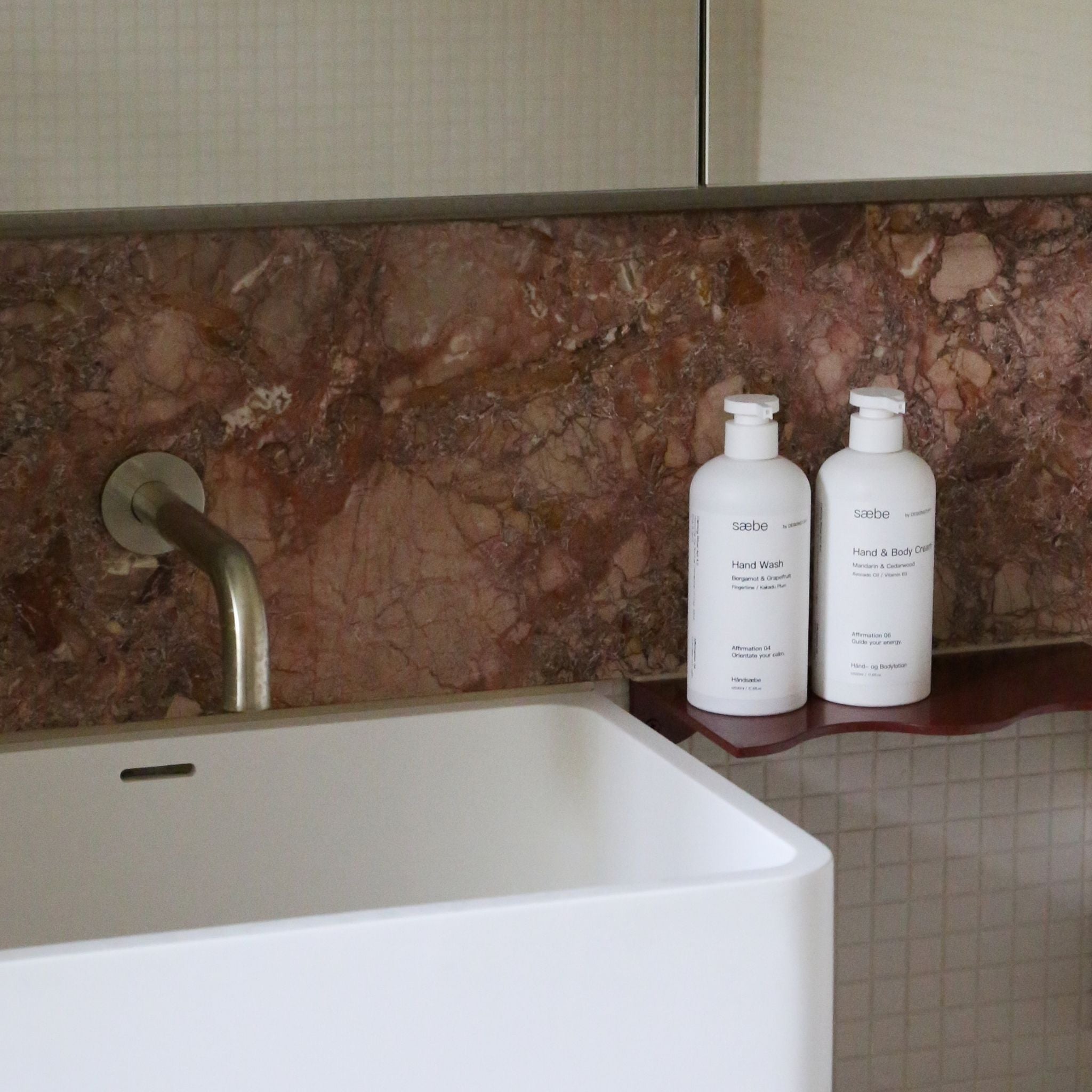 DESIGNSTUFF Saebe Cleanse Box - Eco-Friendly Dish Soap & Hand Wash Set, Plant-Based & Biodegradable for Kitchen & Bathroom | Perfect for Home, RV, Camping & Travel Use