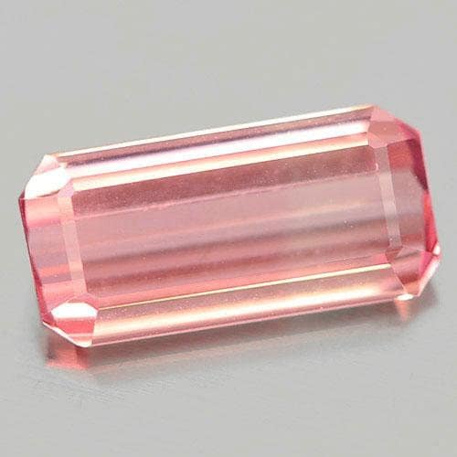 0.64ct Natural African Pink Tourmaline Loose Gemstone - 8x4mm Faceted VVS Eye-Clean Tourmaline Cut for Jewelry Making, Engagement Rings & Healing Crystals
