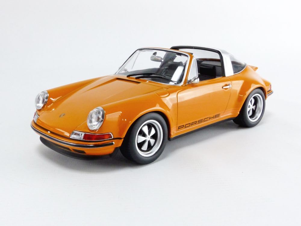 Kk Scale Models 1:18 Collectible Miniature Car - 180472OR Orange Diecast Model for Display & Collection - Perfect for Car Enthusiasts, Gift Giving, and Home Office Decor