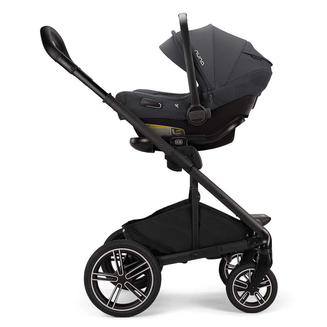 Nuna Mixx Next Stroller with Magnetic Buckle - Lightweight Travel Stroller for Babies & Toddlers - Perfect for City Walks, Shopping, and Air Travel