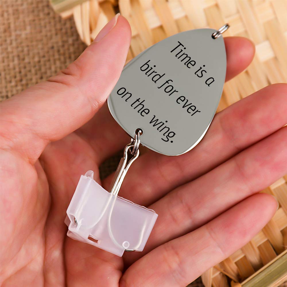 Custom Personalized Fishing Lure - Engraved Fishing Hooks for Men | Unique Father's Day Gift for Fishermen | Perfect for Bass, Trout & Saltwater Fishing