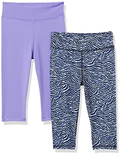 Lilac/Navy Zebra Stripe