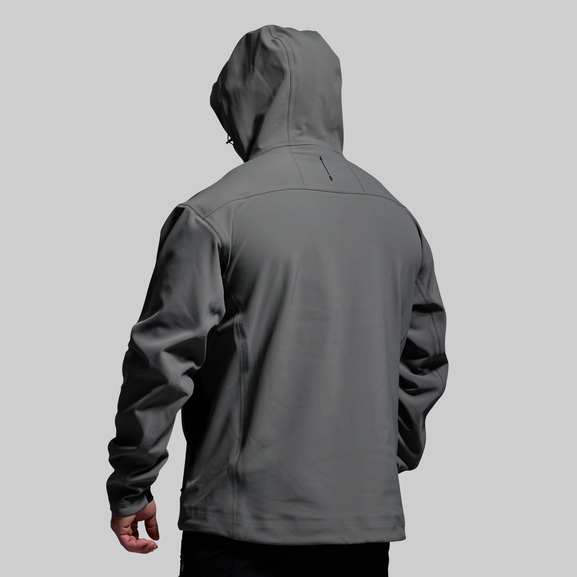 Men's Waterproof Windproof Barrier Jacket - Wolf Grey | Outdoor Hiking, Camping & Travel Essential