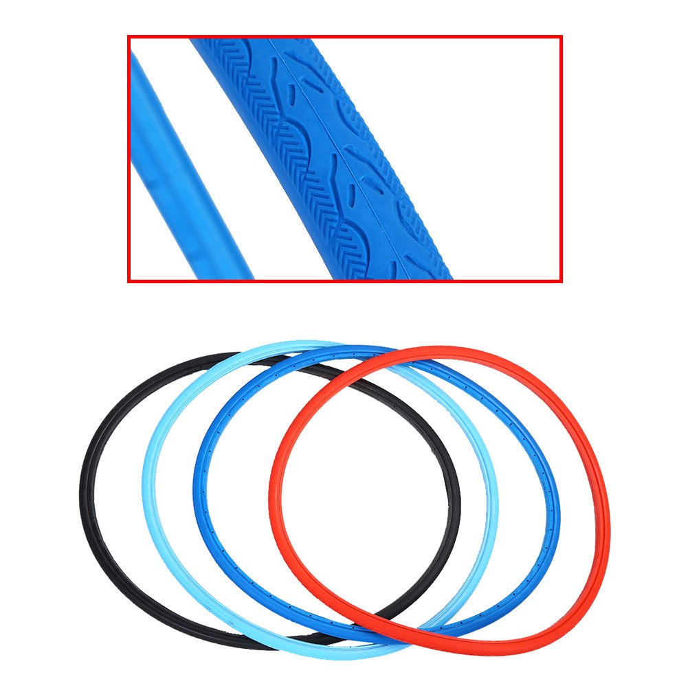 VGEBY 700x23C Solid Tubeless Tires for Road Bikes & Fixed Gear Bikes - Puncture-Proof, Durable Ride for Commuting & Urban Cycling