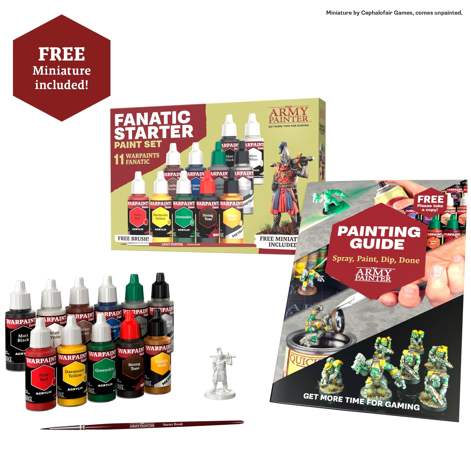 Warpaints Fanatic: Premium Starter Set for Face & Body Painting - Perfect for Halloween, Cosplay, and Costume Parties