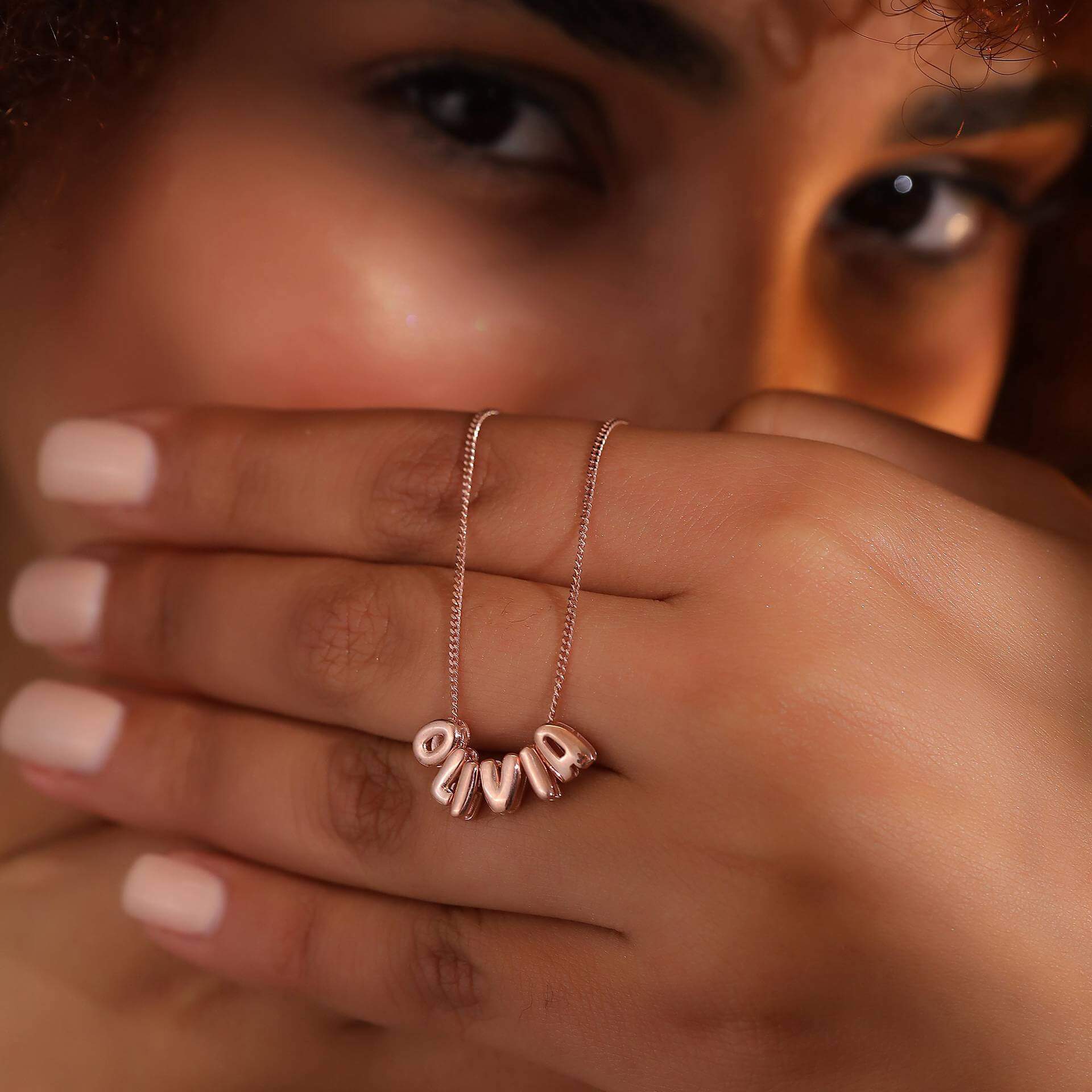 Personalized Name Initial Necklace - Custom Engraved Letter Pendant Jewelry for Women | Perfect Gift for Birthday, Anniversary & Valentine's Day | N048