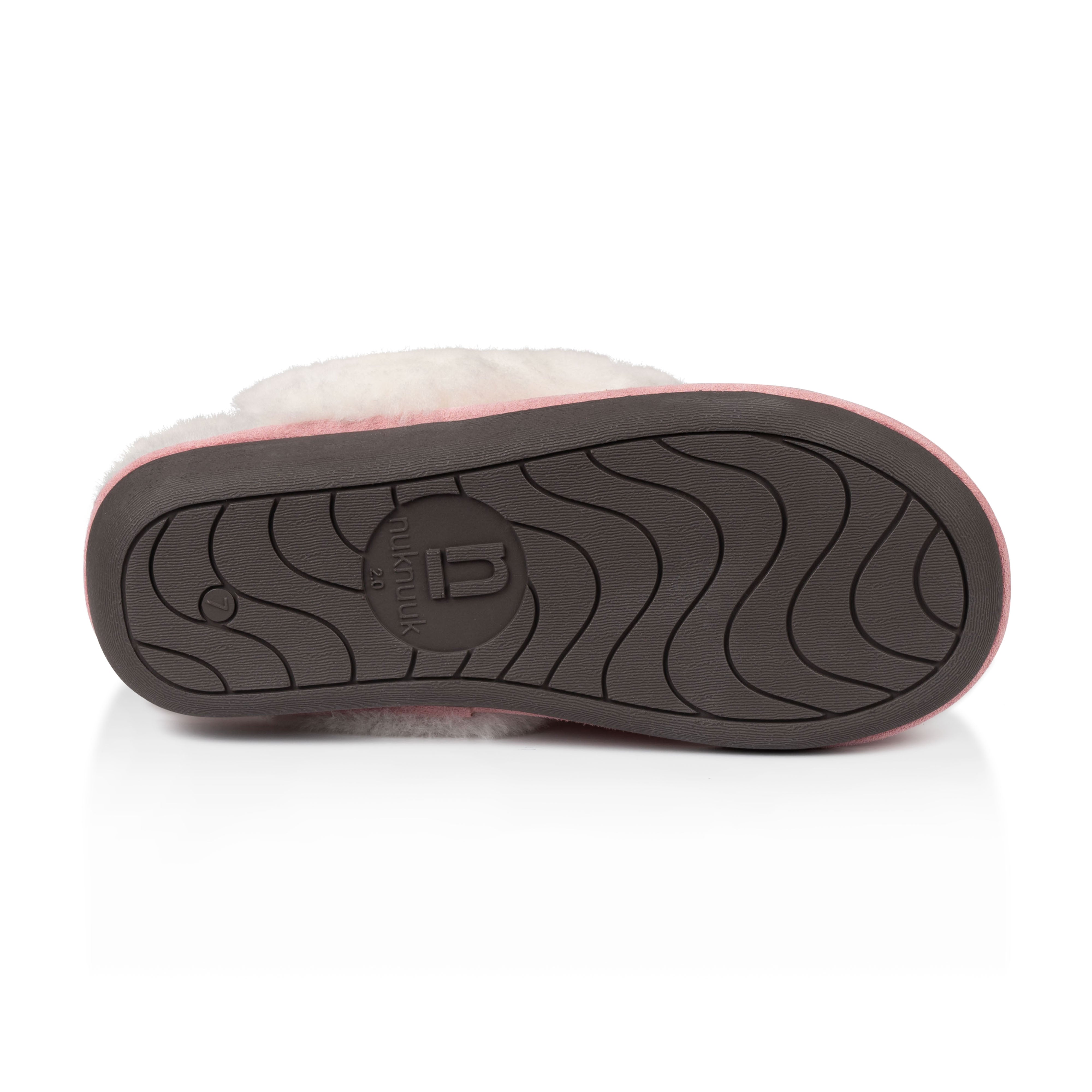 Joy Women's Fuzzy House Slippers - Soft Indoor/Outdoor Comfort Shoes for Women, Non-Slip Warm Winter Slippers (Blush Pink) - Perfect for Home, Lounge, and Cold Weather Wear