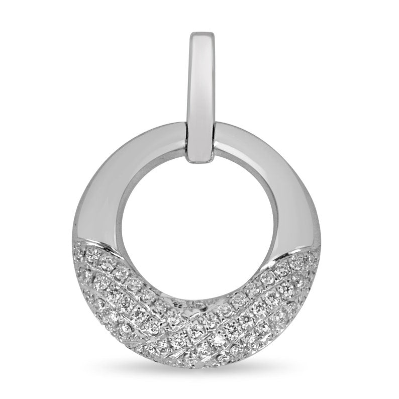 0.30 Carat Natural Round Brilliant Cut Diamond Pendant Necklace in 14K Gold - Perfect for Weddings, Anniversaries & Special Occasions
