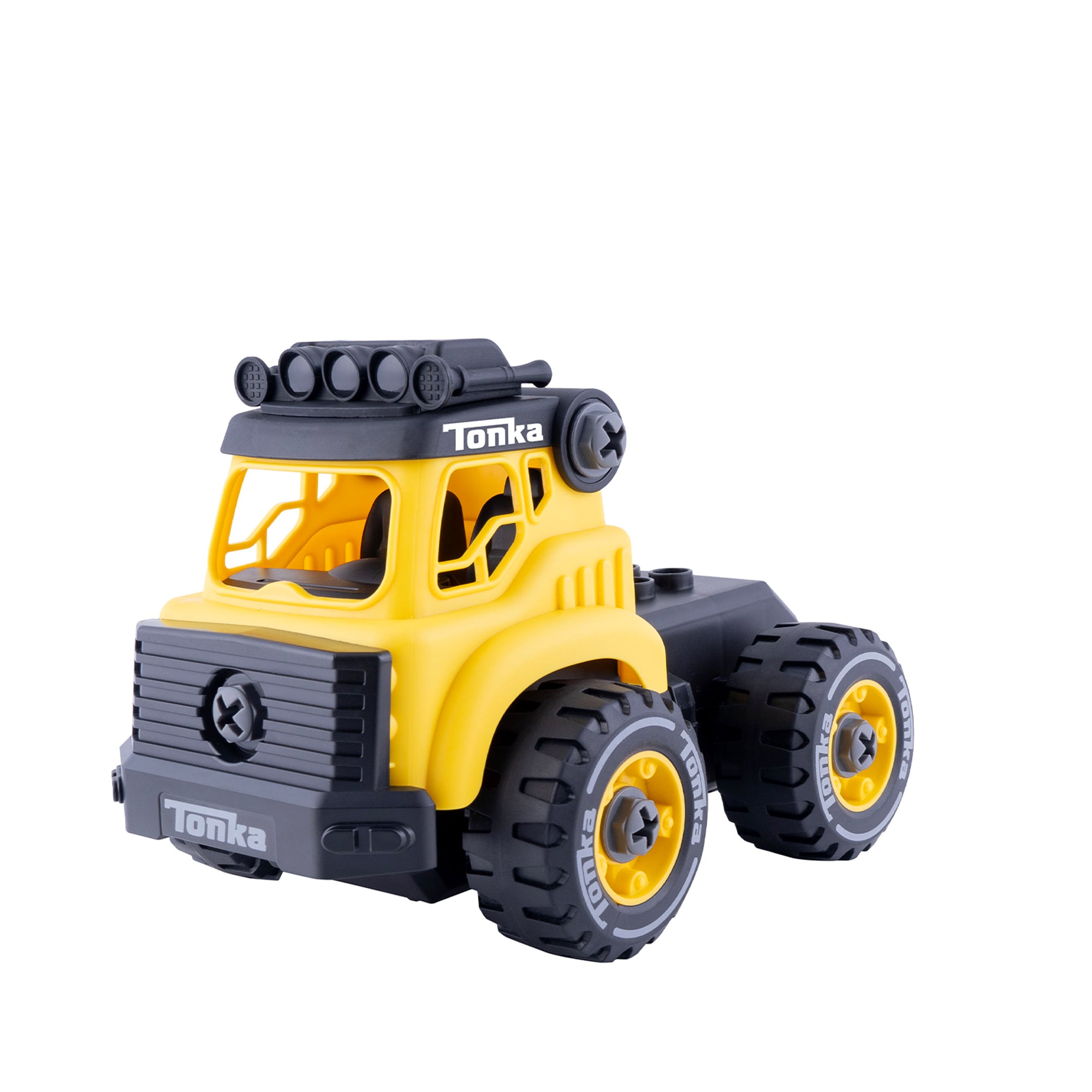 Tonka R/C Builder Kit - STEM Educational Toy for Kids | DIY Remote Control Construction Truck | Learn Engineering & Operation Skills | Perfect for Indoor & Outdoor Play