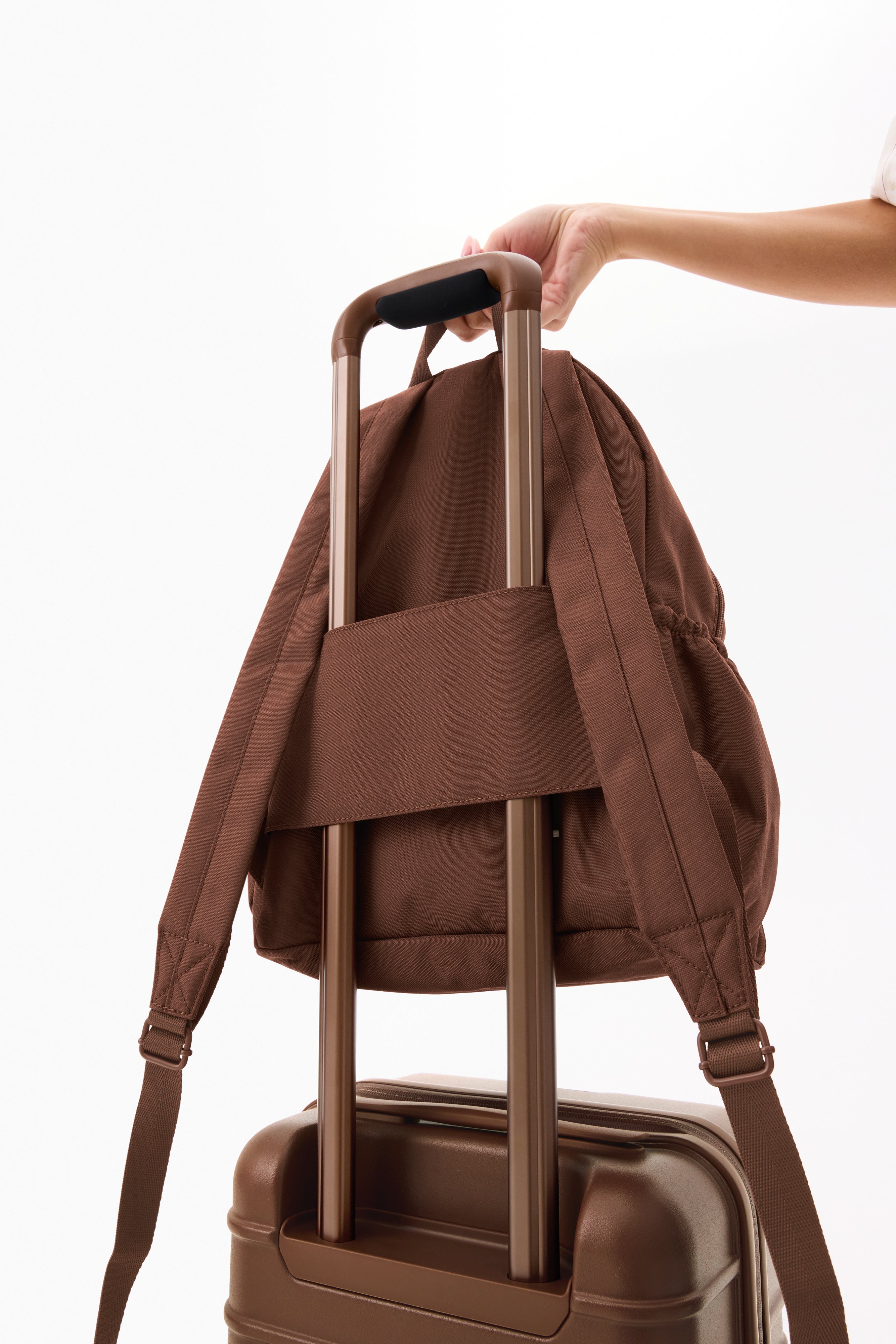 The BÉISics Backpack in Maple - Stylish & Functional Travel Backpack for Women, Perfect for Work, School & Everyday Use