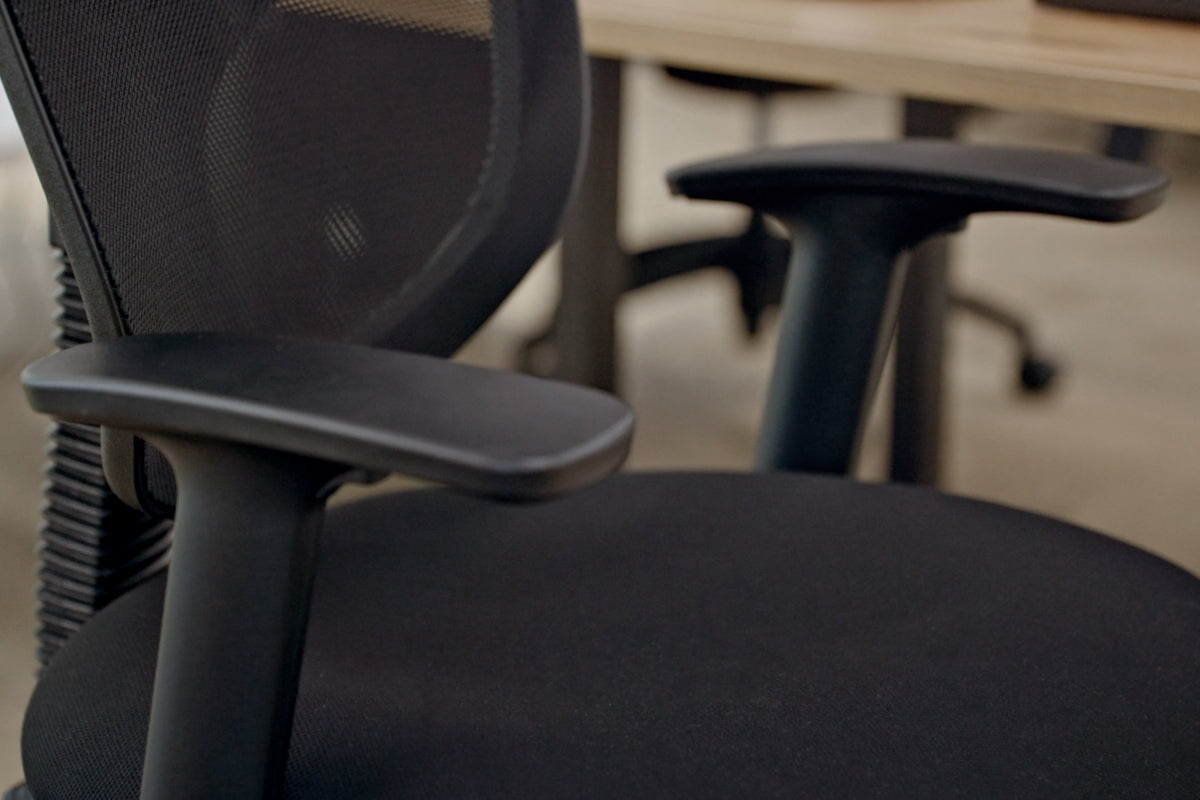 Plover Ergonomic Office Chair with Breathable Mesh Back - Adjustable Lumbar Support & Tilt Function for Home & Office Workspaces