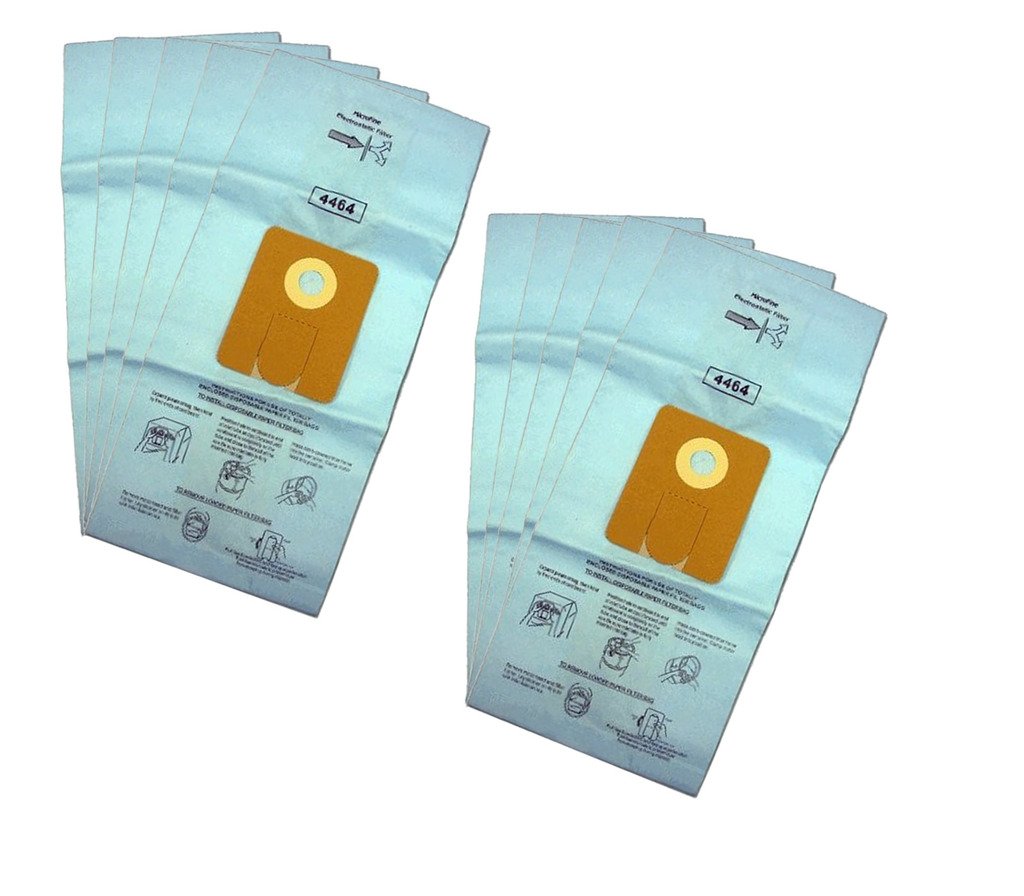 EnviroCare Replacement Vacuum Cleaner Dust Bags - 10 Pack Compatible with MasterCraft 6 Gallon Wet/Dry Vacuums Model 4464 | Perfect for Home Cleaning, Workshop, and Construction Sites