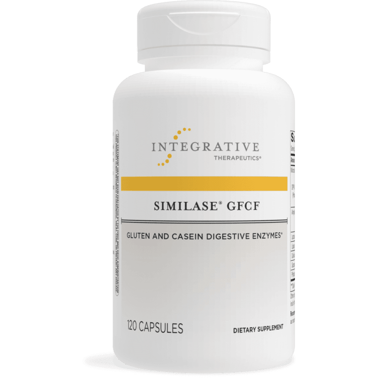 Similase GFCF Digestive Enzymes - 120 Vegan Capsules for Gluten & Casein Sensitivity - Supports Digestion & Gut Health - Perfect for Sensitive Stomachs & Food Intolerance Relief