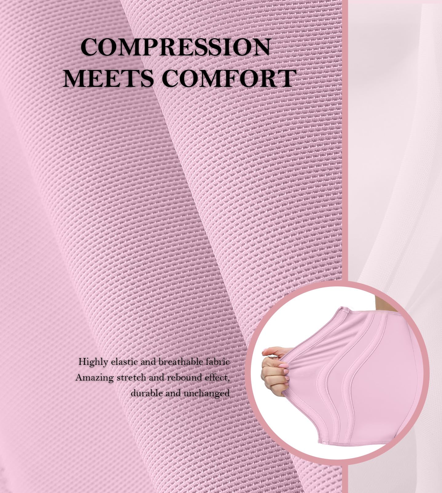 SHAPSHE Women's Waist Trainer for Tummy Control - Waist Cincher Corset Body Shaper for Workout & Postpartum - Slimming Shapewear for Daily Wear & Special Occasions