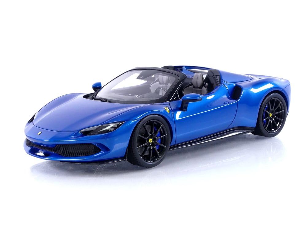 BBR Iron 296 GTS 1/18 Scale Diecast Model Car - Ferrari Replica Collectible for Display, Gift & Racing Enthusiasts