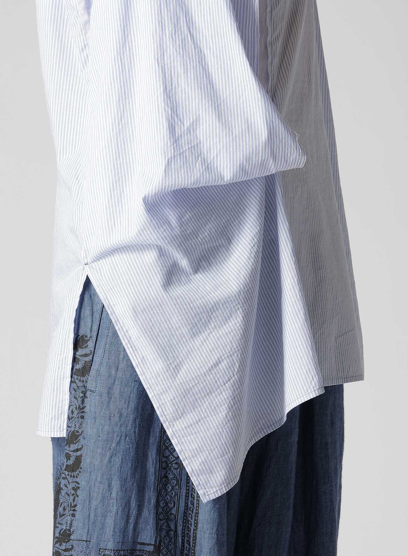 Stylish Cotton Stripe Front Drape Blouse for Women | Trendy Casual & Office Wear | Perfect for Work, Dates & Everyday Outfits