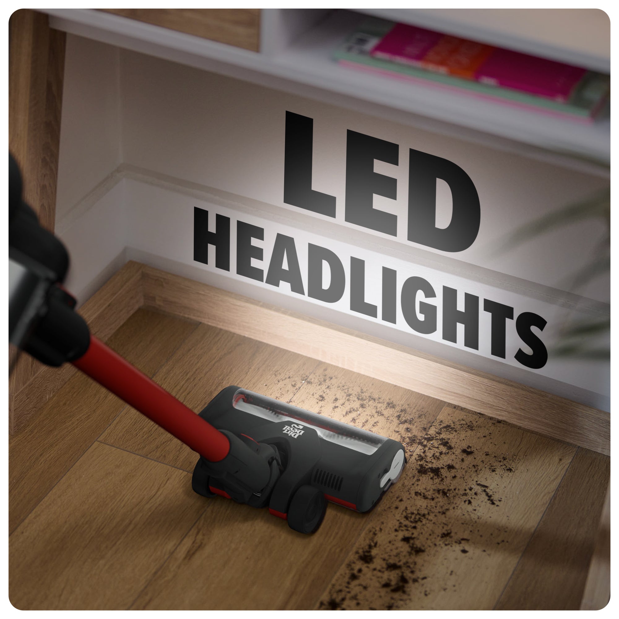 Lightweight Cordless Stick Vacuum Cleaner - Powerful Suction for Hardwood Floors & Carpets - Perfect for Pet Hair, Stairs & Quick Cleanups