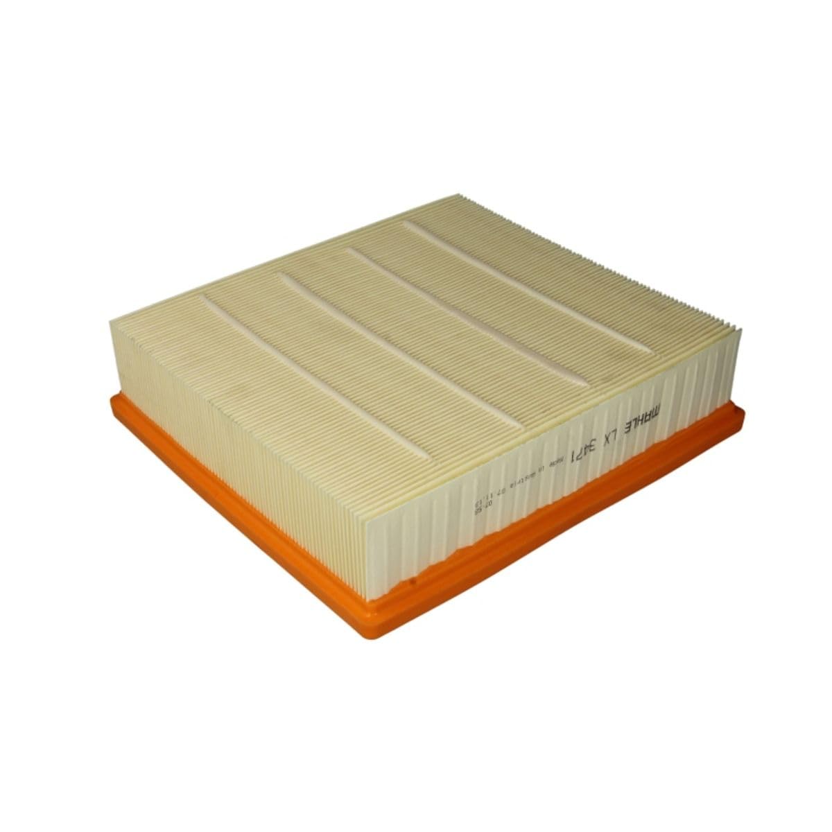 MAHLE LX 3471 Premium Air Filter for Cars - High Performance Engine Air Filter Replacement - Improves Engine Efficiency & Airflow for Better Fuel Economy