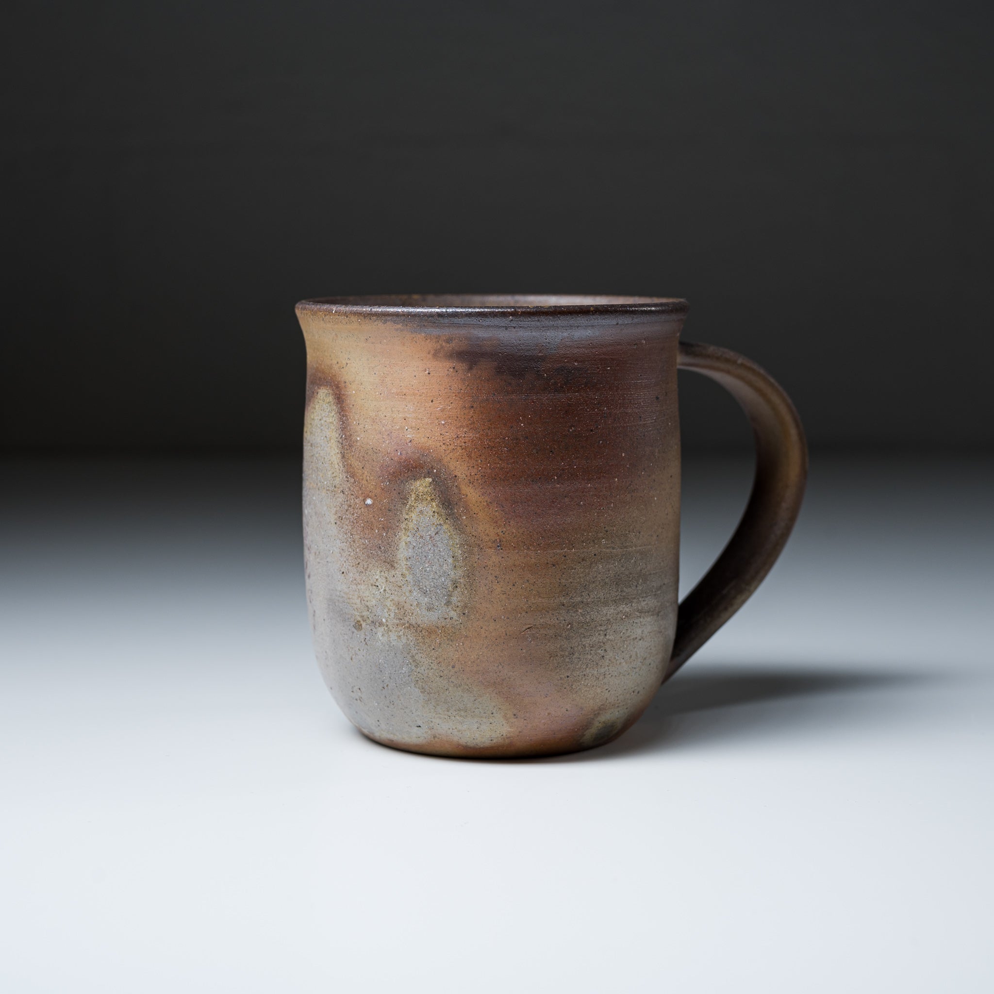 Bizen Pottery Large Mug Cup - Handcrafted Japanese Ceramic Coffee Cup for Tea & Hot Drinks - Perfect for Home, Office & Gifts