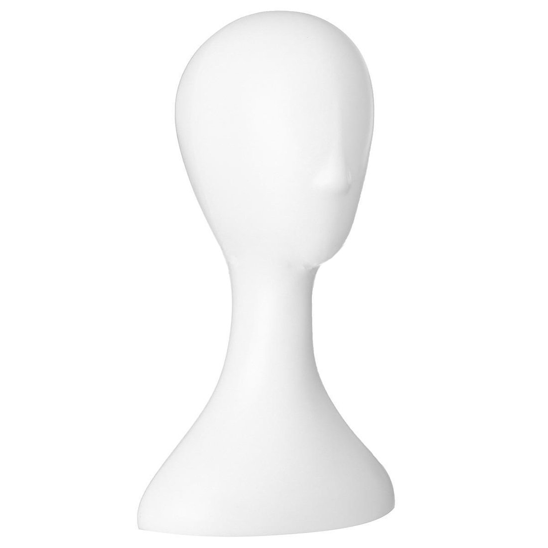 High-Quality White Plastic Female Cosplay Wig for Lady - Perfect for Anime, Halloween, and Costume Parties