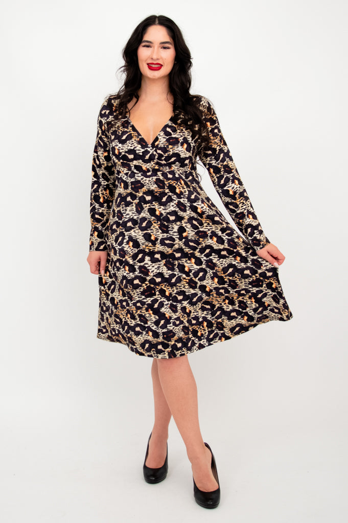 Denver Women's Dress - Leonine Style Bamboo Fabric Summer Dress for Casual Wear, Beach Outings, and Outdoor Events