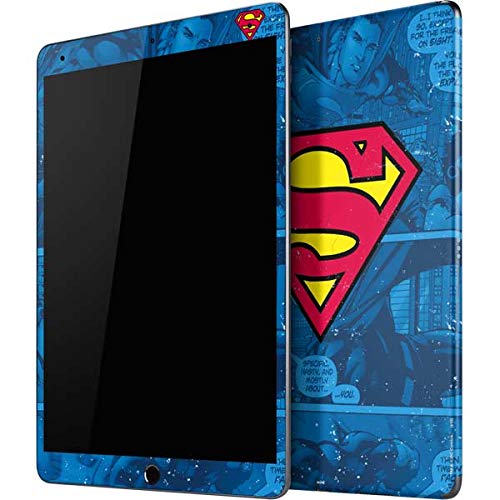 Official DC Comics Superman Logo Skin for iPad Air - Custom Decal Sticker with Durable Protection - Perfect for School, Work & Travel Accessories