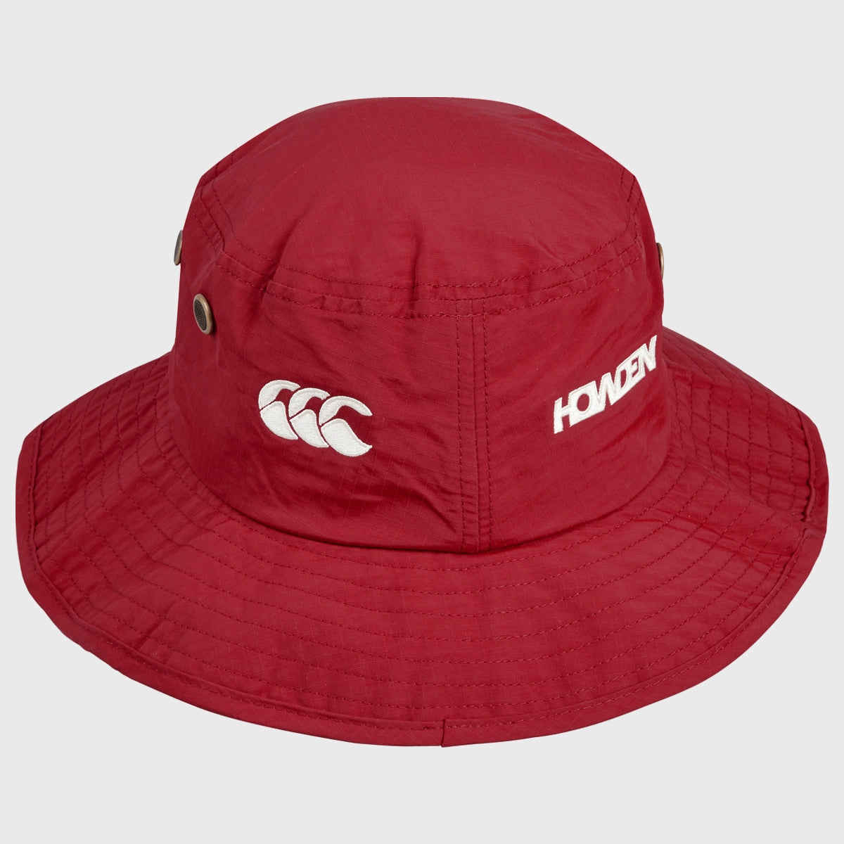 Canterbury British & Irish Lions Wide Brim Sun Hat - Red Rugby Fan Gear for Outdoor Sports & Summer Protection