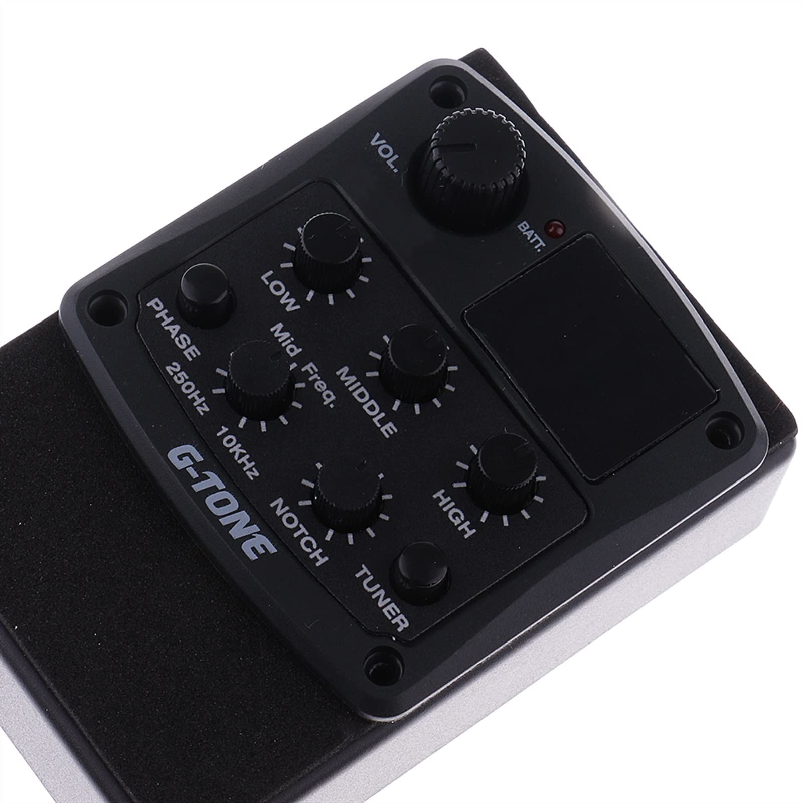 Acoustic Guitar Pickup with 3-Band EQ & Piezo Preamp System - Perfect for Live Performances & Studio Recording