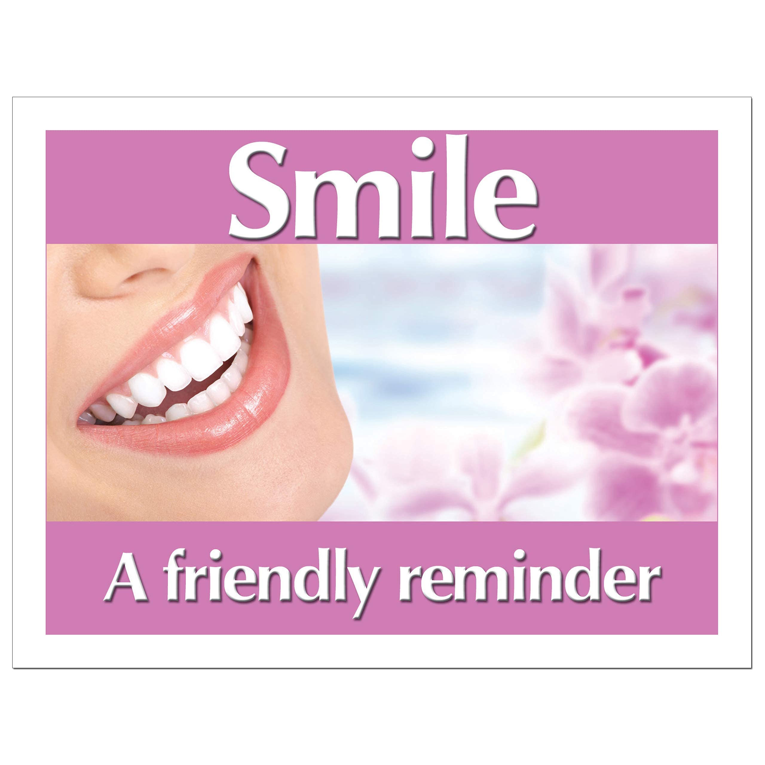 Customizable Dental Laser Appointment Reminder Postcards - 4 Micro Perforated Cards per Sheet (4.25