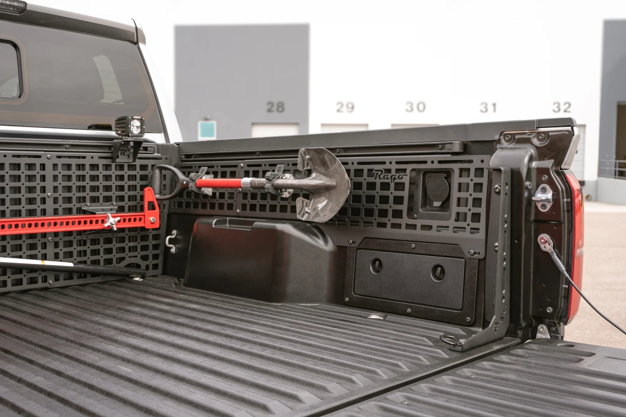 Rago Fabrication MOLLE Bed Side Panels for 2024+ Toyota Tacoma - Heavy Duty Truck Storage Solutions for Off-Road Gear & Camping Equipment