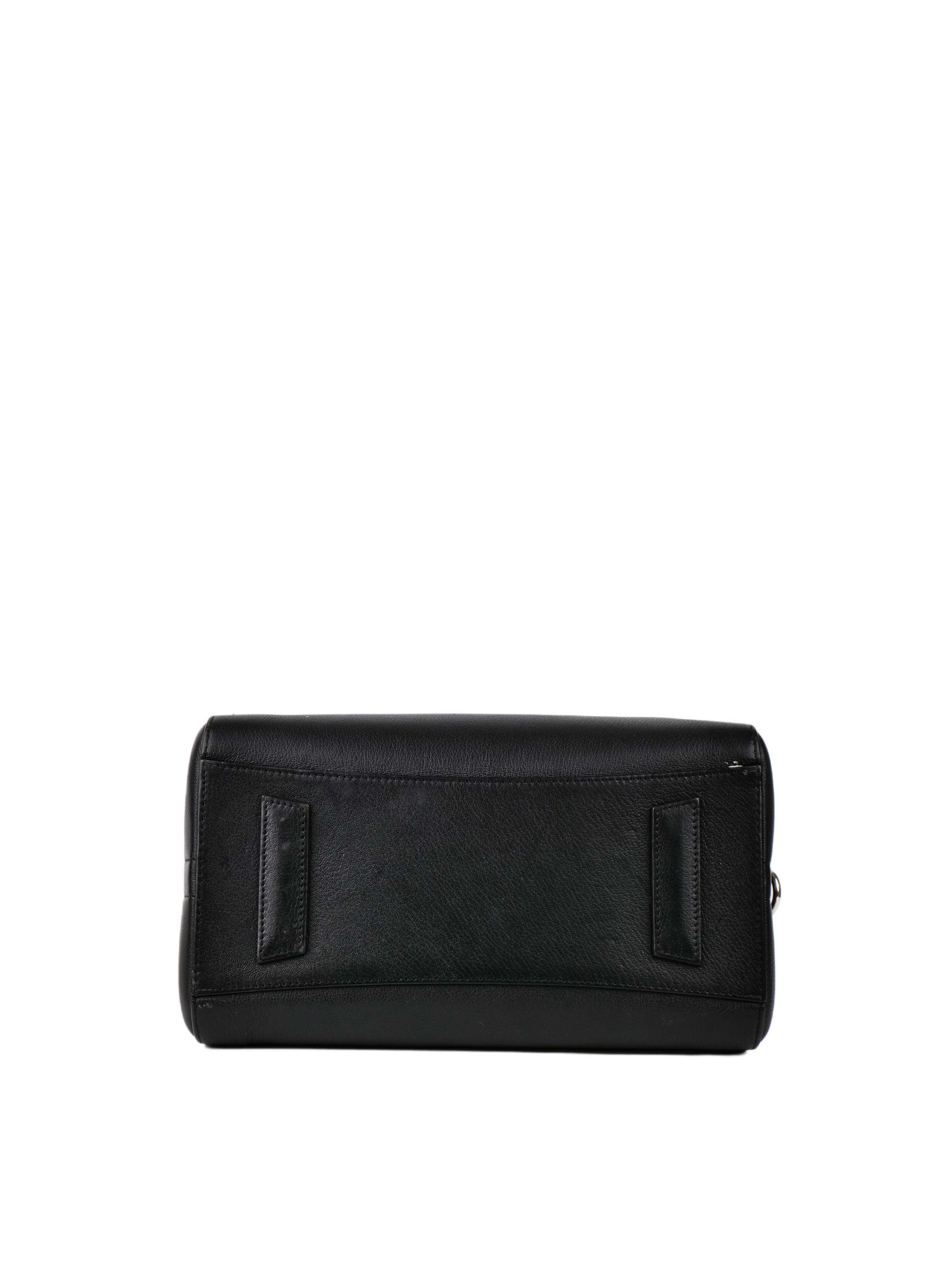 Givenchy Small Black Antigona Bag - Luxury Leather Shoulder Bag for Women | Perfect for Work, Evening Events & Travel Accessories