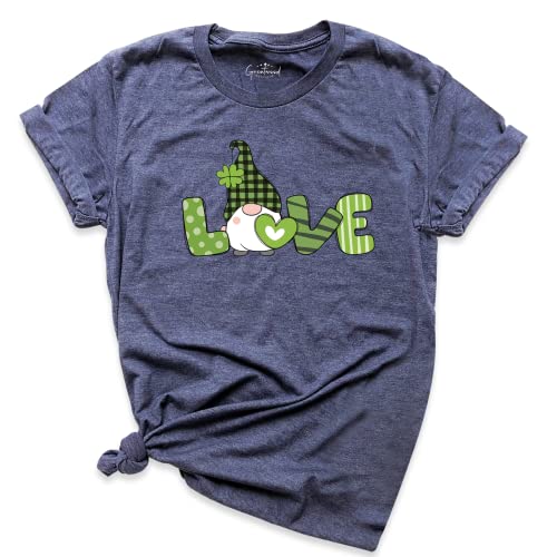 St. Patrick's Day Gnome T-Shirt | Lucky Shamrock Irish Apparel | Women's Funny Holiday Tee for Mom & Teacher | Perfect Gift for Her | Wear to Parties, Parades & Celebrations
