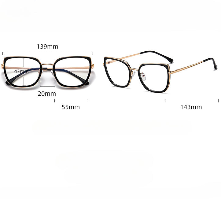 TR90 Round Glasses Frames 95400 - Lightweight & Durable Eyewear for Men & Women - Perfect for Reading, Computer Use & Fashion Accessories