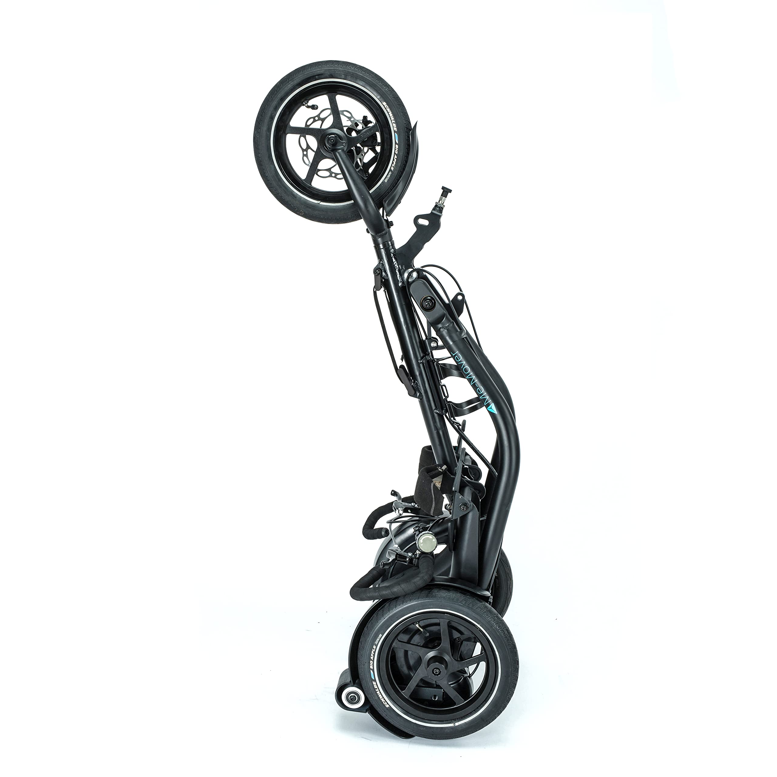 Fit Folding Bike Black with Bike Trainer Set - Portable Exercise Bike for Indoor & Outdoor Full-Body Workouts | Perfect for Home Gym, Commuting, and Fitness Training Programs