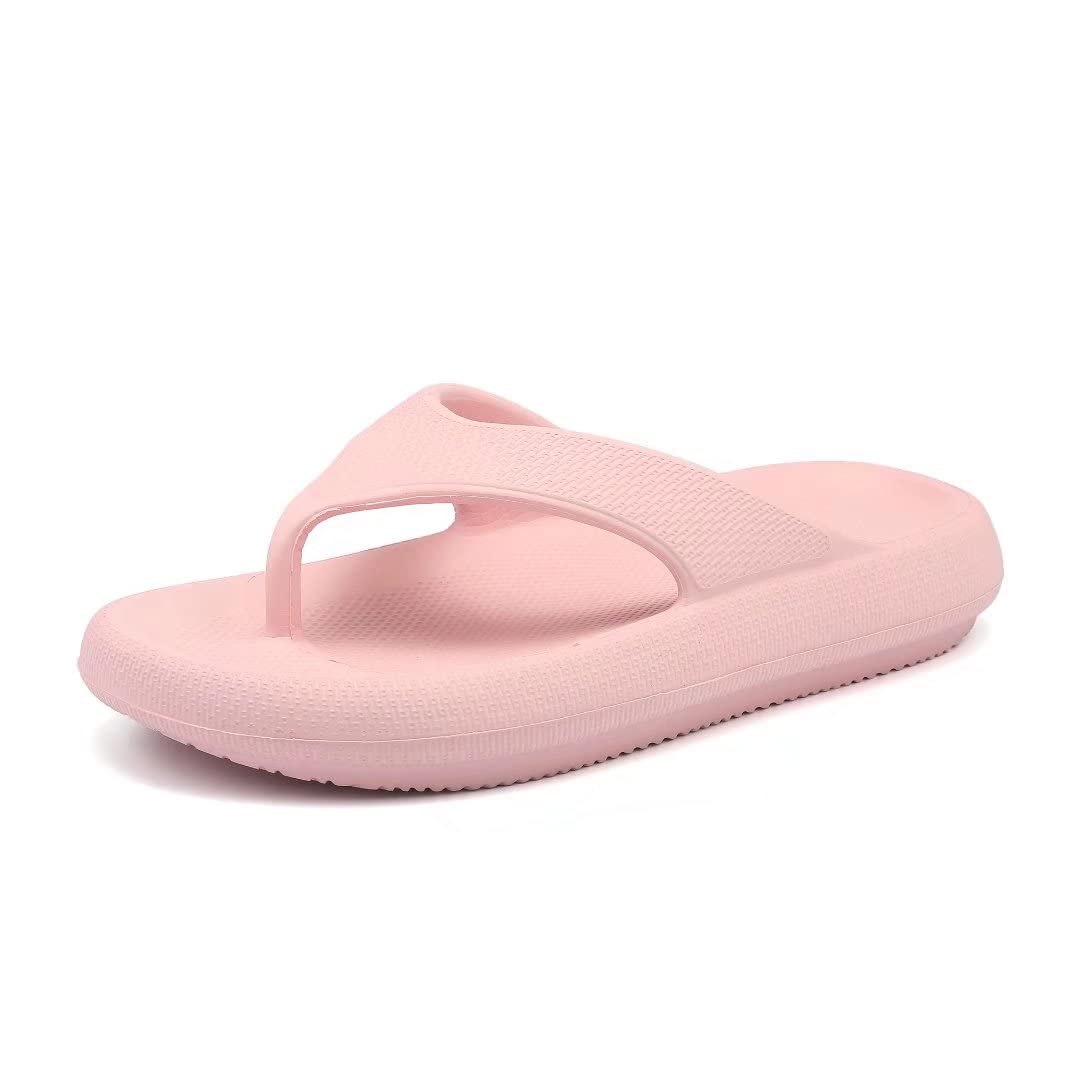 YOCCI Women's & Men's Pillow Slippers Slides - Cushioned Thick Non-Slip Sole with Double Buckle Adjustable Straps | Comfortable Pool, Beach, Indoor & Outdoor House Sandals for Relaxation