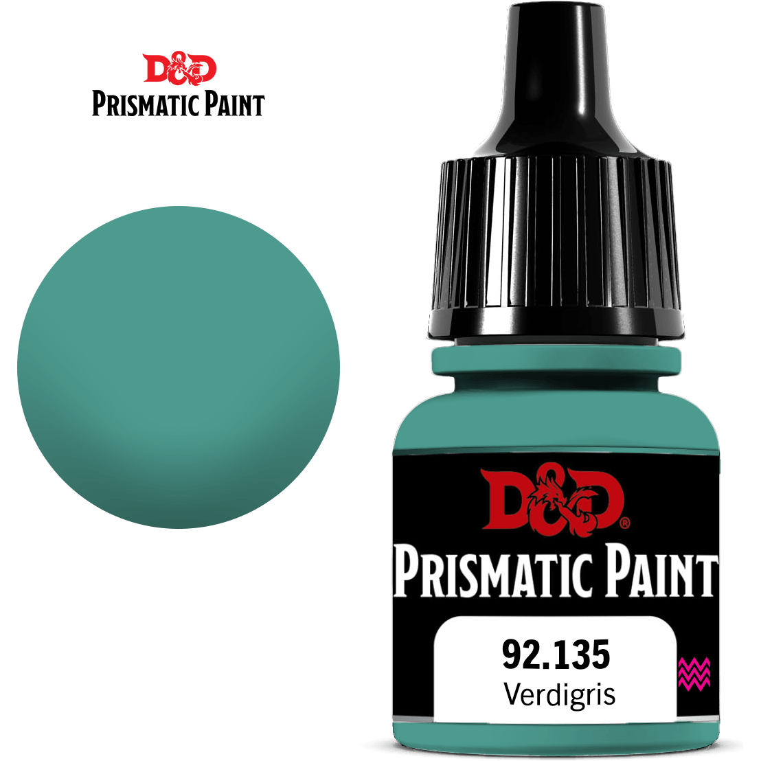 D&D Prismatic Paint - Verdigris Color for Miniatures & Tabletop RPGs - Perfect for Dungeons & Dragons, Warhammer & Fantasy Models
