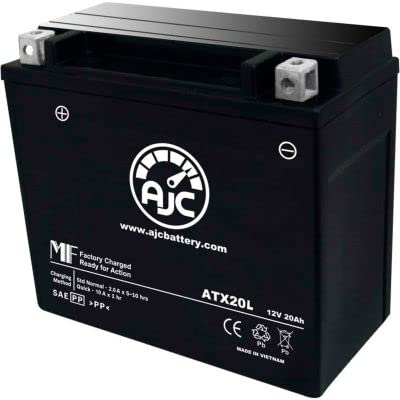 Power Sonic PTX20LBS-FS 12V 18Ah Sealed Lead Acid Battery with B Terminals - Perfect for Solar Systems, UPS Backup, and Electric Scooters