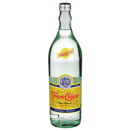 Topo Chico Sparkling Mineral Water - 12 Pack (750ml Glass Bottles) | Refreshing Carbonated Beverage for Parties, Hydration & Healthy Lifestyle