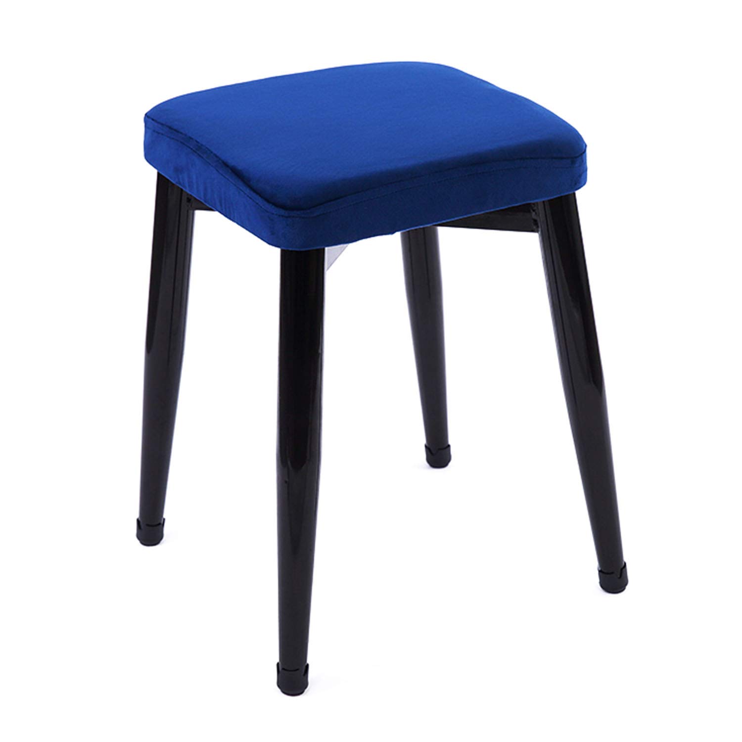 Modern Vanity Stool with Upholstered Seat - Makeup Chair & Bedroom Bench for Dressing Table (31x45x34cm) - Perfect for Bedroom, Bathroom & Cloakroom Decor