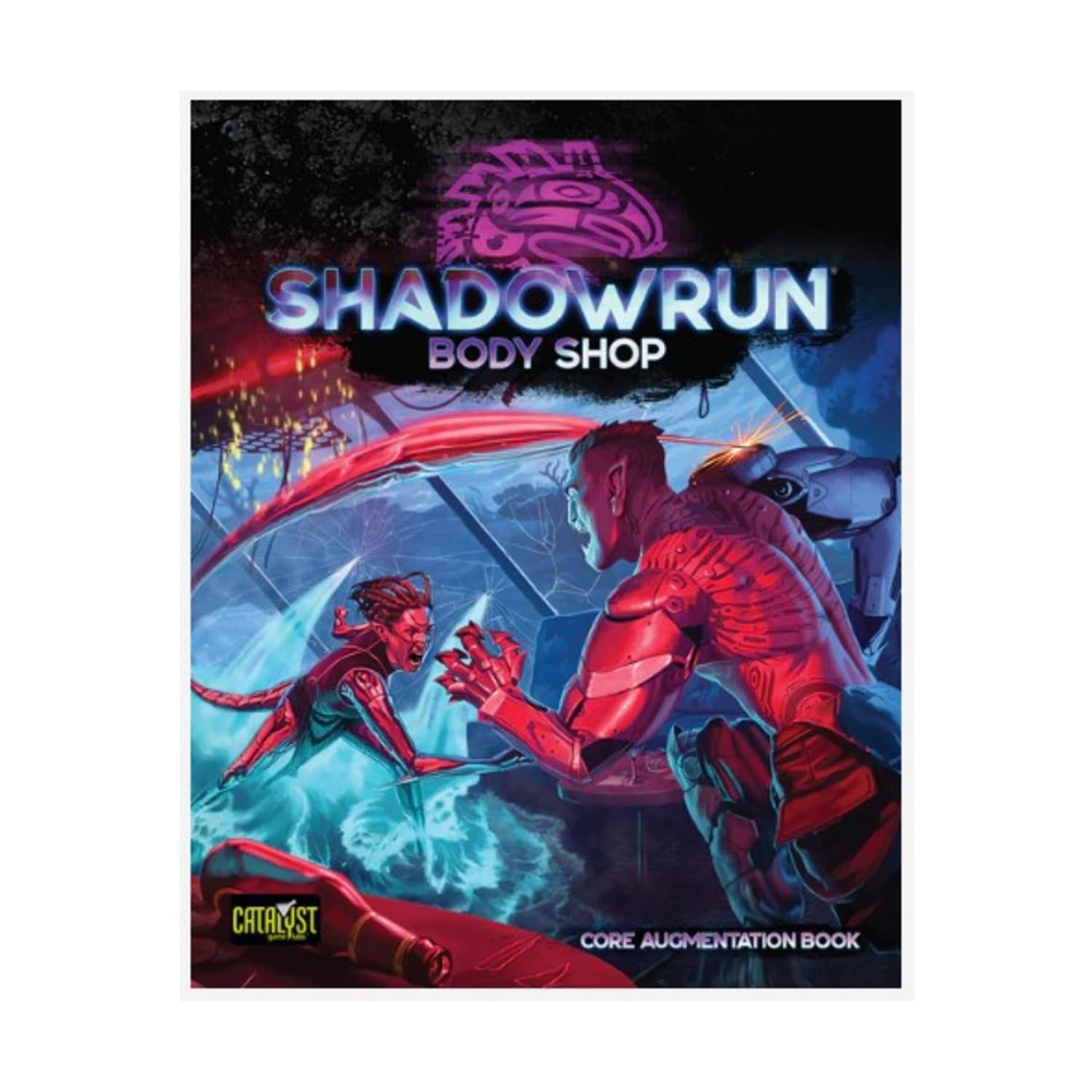 Shadowrun Body Shop RPG Book by Catalyst Game Labs - Cyberpunk Adventure for Tabletop Gaming & Roleplaying Enthusiasts