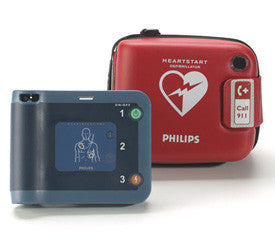 HeartStart® FRx AED Defibrillator (861304) - Portable Emergency Device for Cardiac Arrest & Sudden Cardiac Arrest (SCA) - Ideal for Offices, Gyms & Public Spaces
