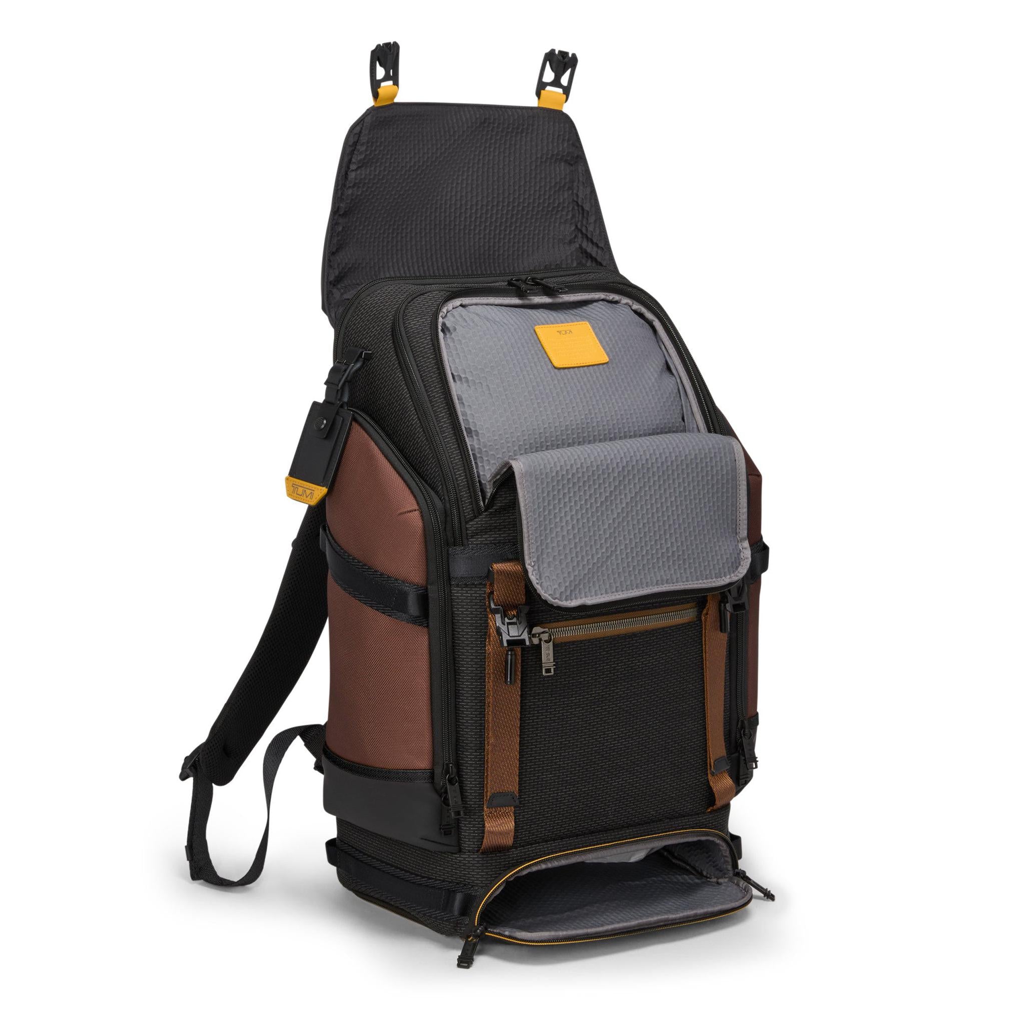 TUMI Alpha Bravo Expedition Flap Backpack - Durable Travel Backpack for Men & Women - Perfect for Business Trips, Hiking & Daily Commute