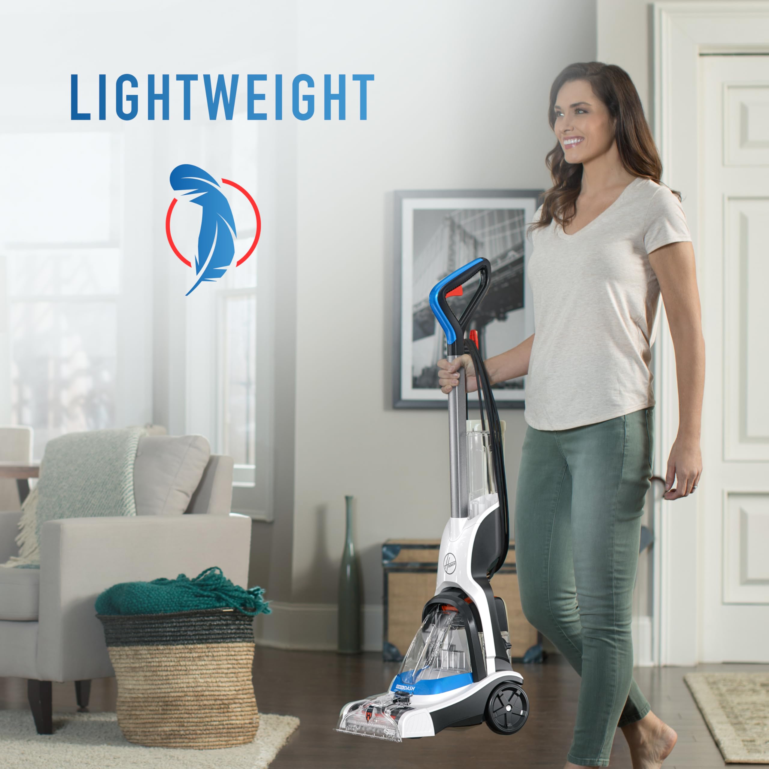 Hoover PowerDash Pet Carpet Cleaner FH50700 - Powerful Portable Carpet Cleaner for Pet Hair & Stains | Ideal for Home, Office & Pet Owners