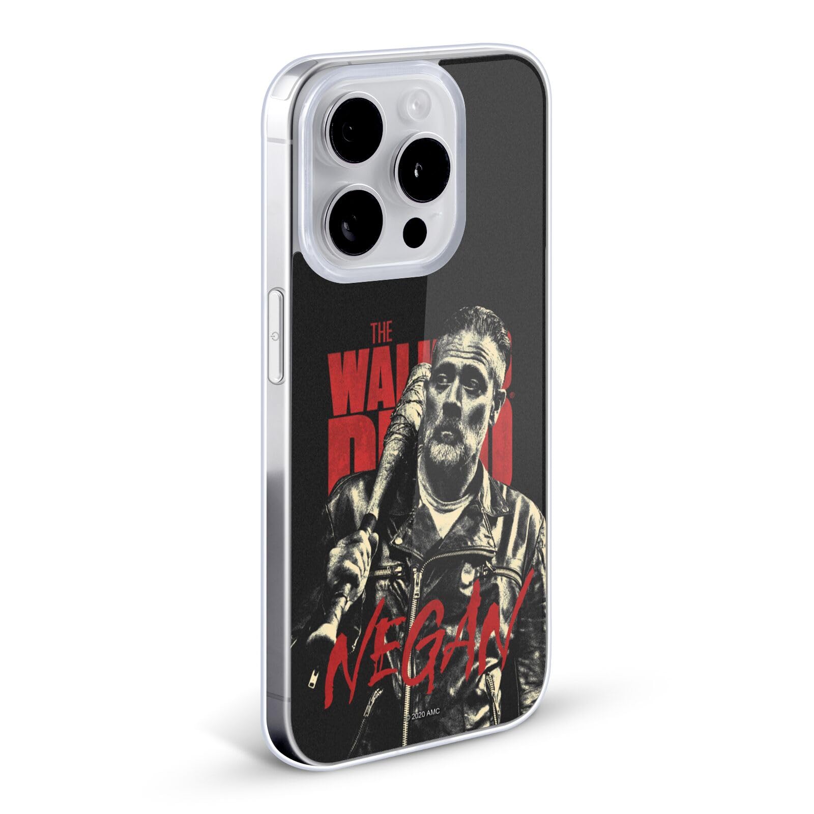 Officially Licensed AMC The Walking Dead Negan Season 10 Character iPhone X/Xs Soft Gel Case - Durable Protection with Premium Print - Perfect for Fans, Collectors & Daily Use