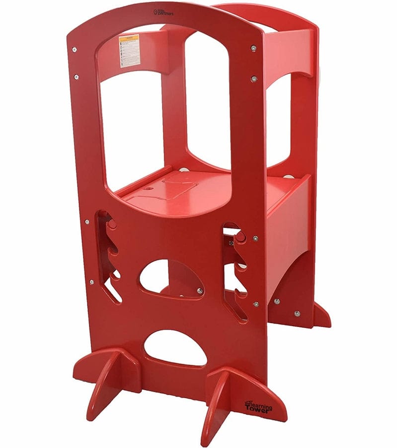 Little Partners The Original Learning Tower - Adjustable Toddler Step Stool for Kitchen, Baking & Learning Activities - Safe & Sturdy Montessori Helper for Kids