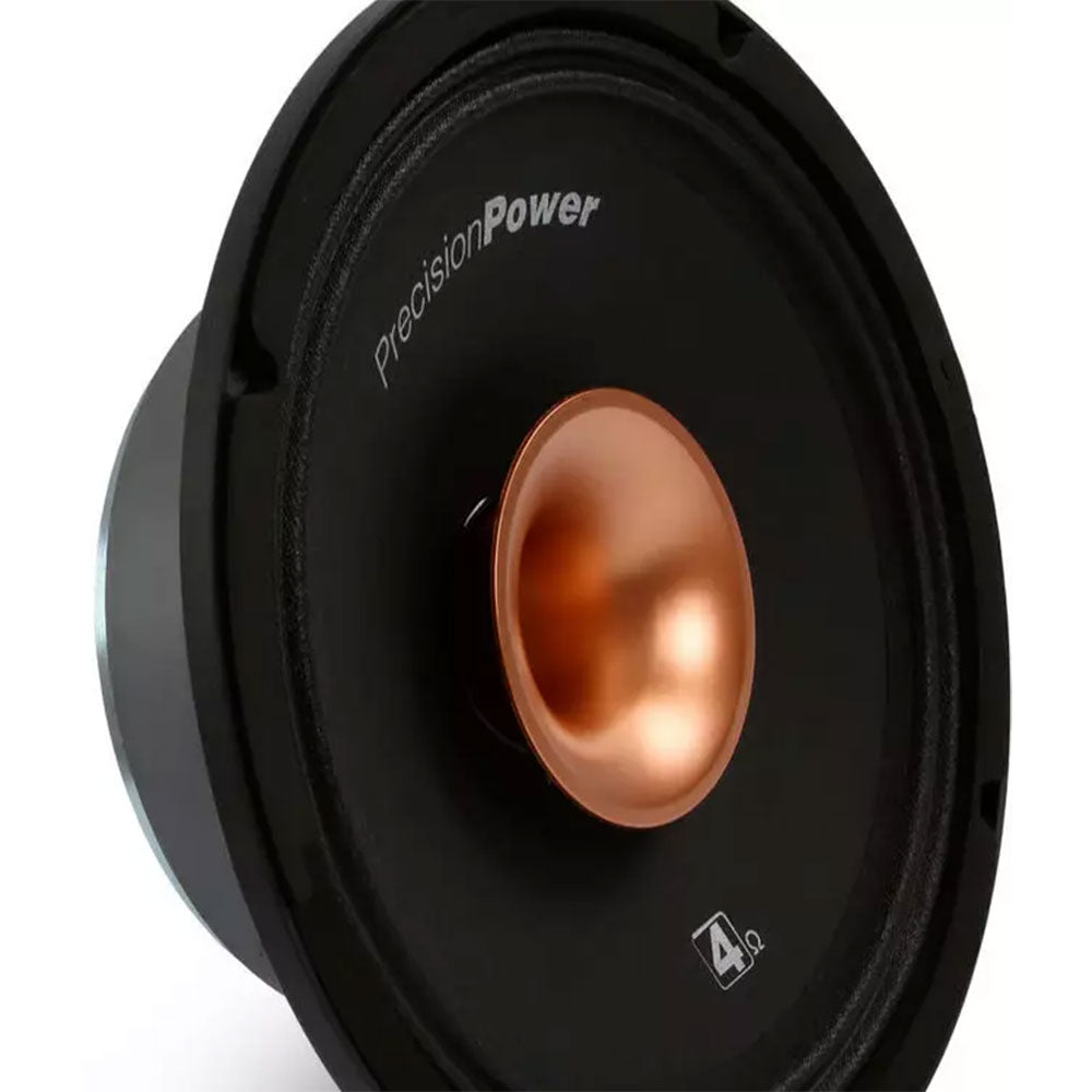 Precision Power PM2.104 10 Inch 2-Way Professional Audio Speaker with Compression Tweeter - Perfect for Car Audio Systems, Home Theater, and Live Performances