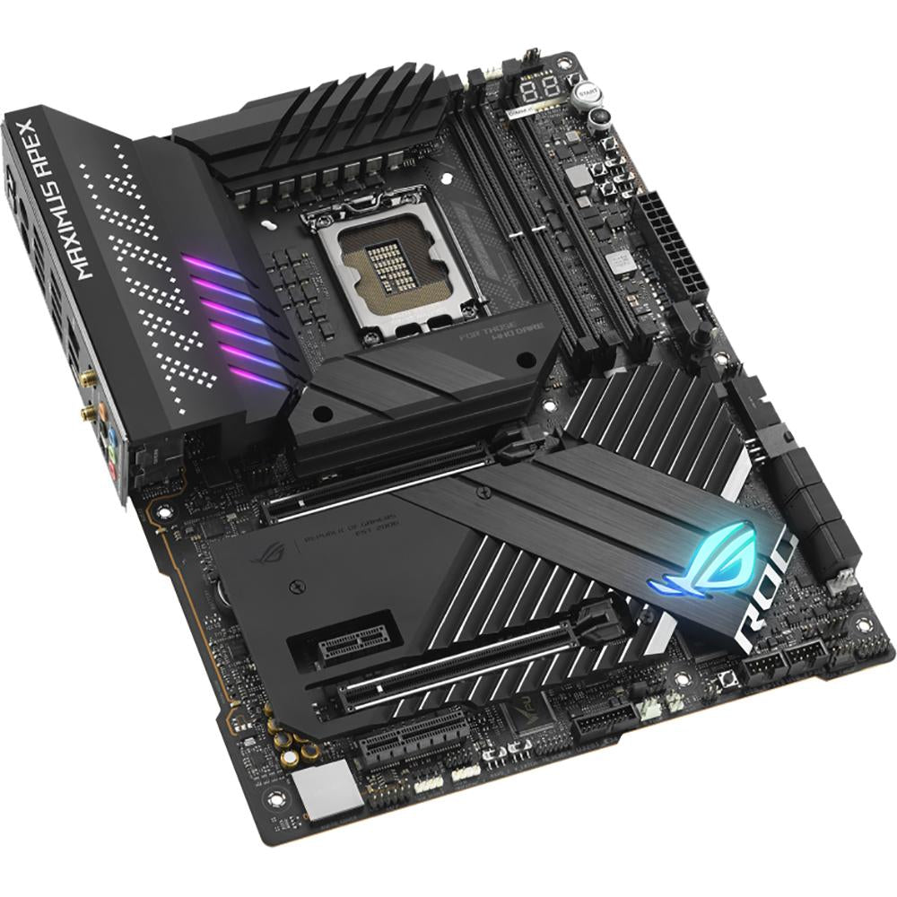 ASUS ROG MAXIMUS Z690 APEX Gaming Motherboard - Intel LGA 1700 Socket, DDR5, PCIe 5.0, WiFi 6E - Perfect for High-Performance PC Builds & Extreme Gaming Rigs