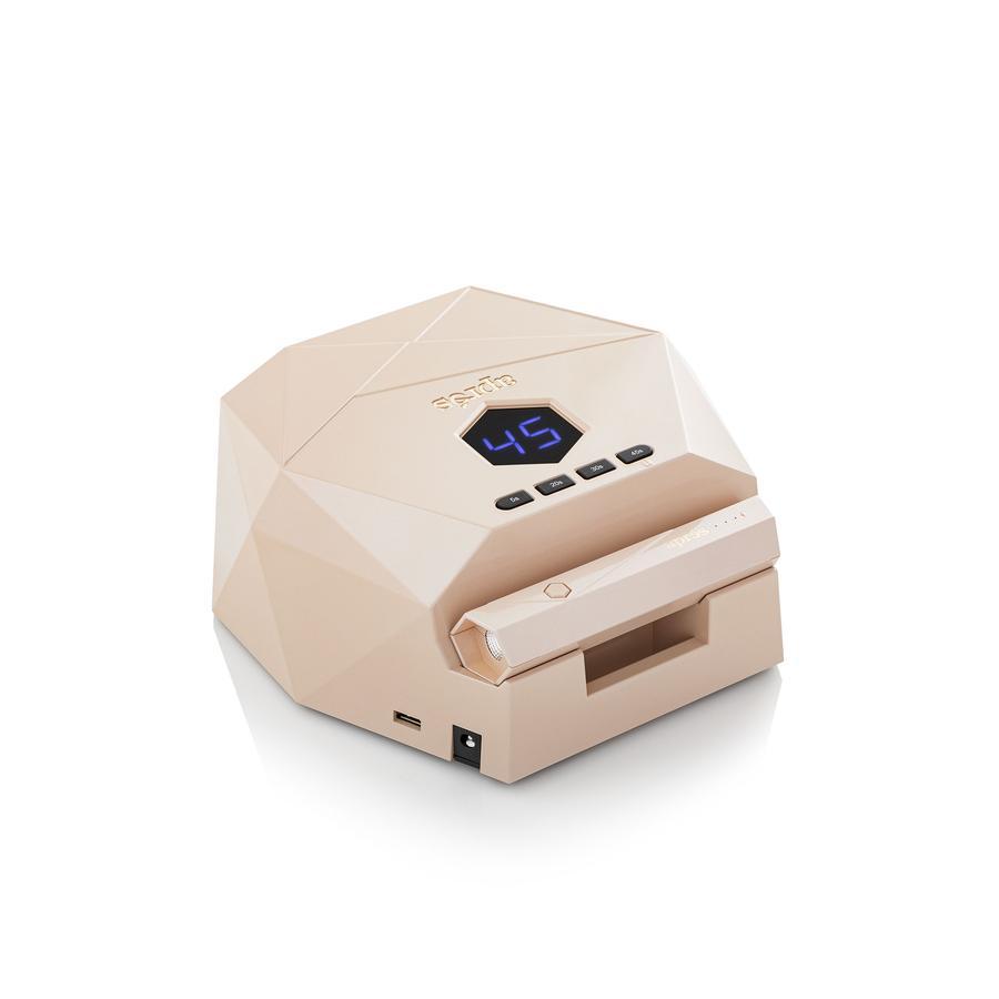 Apres Alpha 2-in-1 LED Nail Lamp - Professional UV/LED Gel Nail Dryer for Salon & Home Manicures - Fast Curing for Gel Polish & Acrylic Nails - Perfect for DIY Nail Art & Professional Use