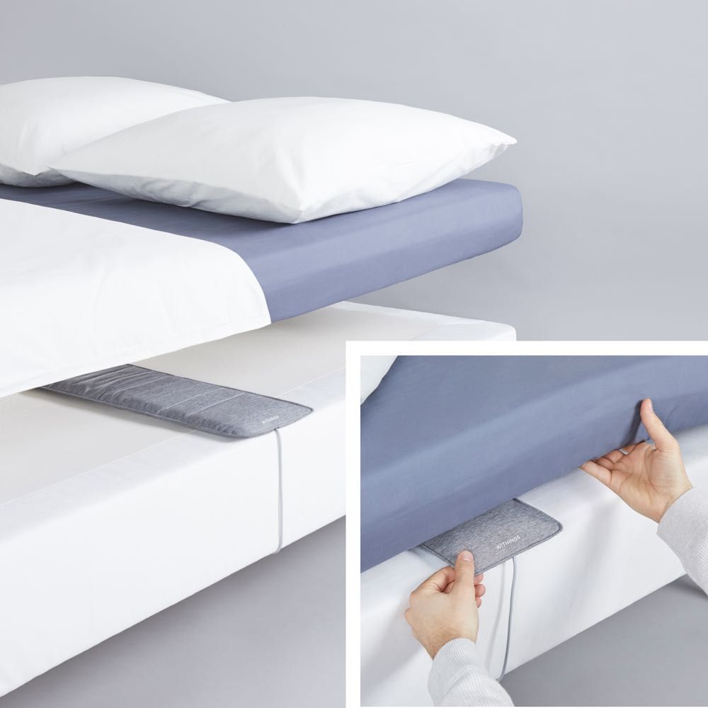 Withings Sleep Analyzer - Under Mattress Sleep Tracker with Heart Rate & Breathing Monitoring | Improve Sleep Quality for Better Health & Wellness